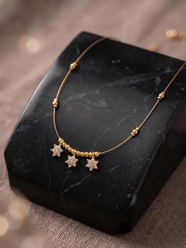 Gold_Tone_Floral_Pendant_Mangalsutra_Necklace_for_Women