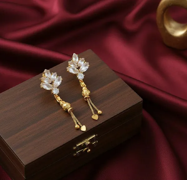 Gold-Tone_Stone-Studded_Drop_Earrings_for_Women