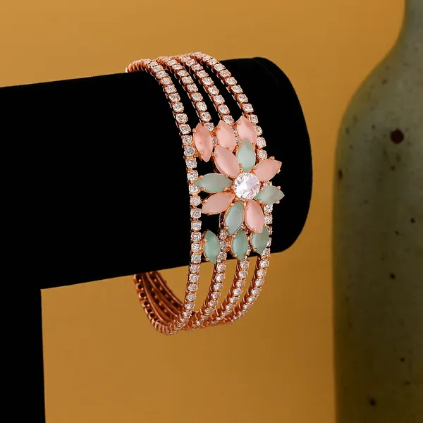 Rose_Gold_Rhinestone_Floral_Bracelet_for_Women