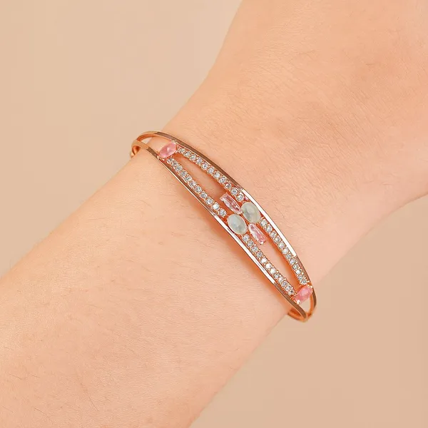 Rose_Gold_Embellished_Bangle_Bracelet_for_Women