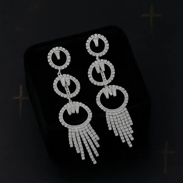 Silver-Tone_Circular_Tassel_Drop_Earrings_for_Women