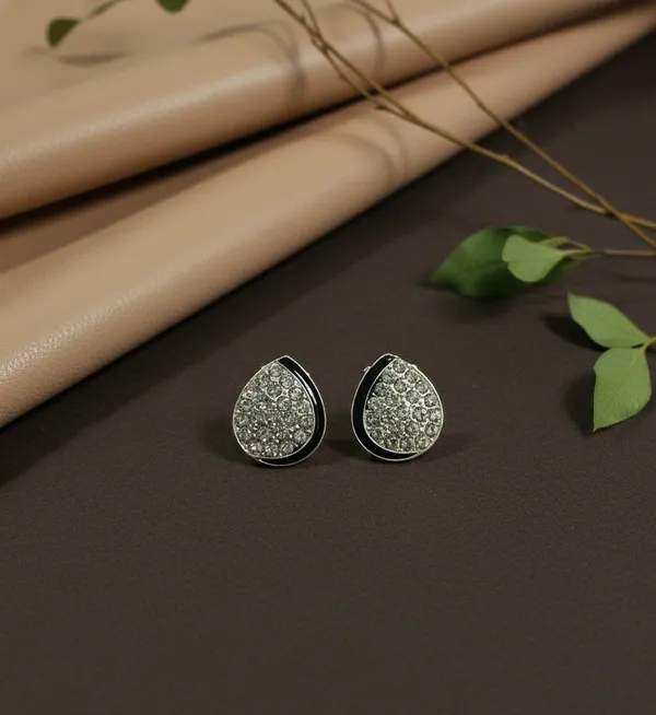 Silver-Tone_Teardrop_Crystal_Stud_Earrings_for_Women
