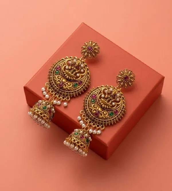 Gold_Tone_Traditional_Temple_Jhumka_Earrings_for_Women