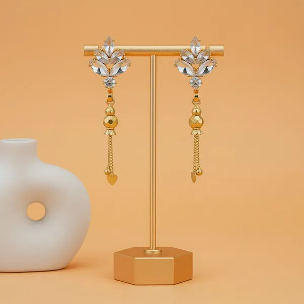 Gold-Tone_Stone-Studded_Drop_Earrings_for_Women