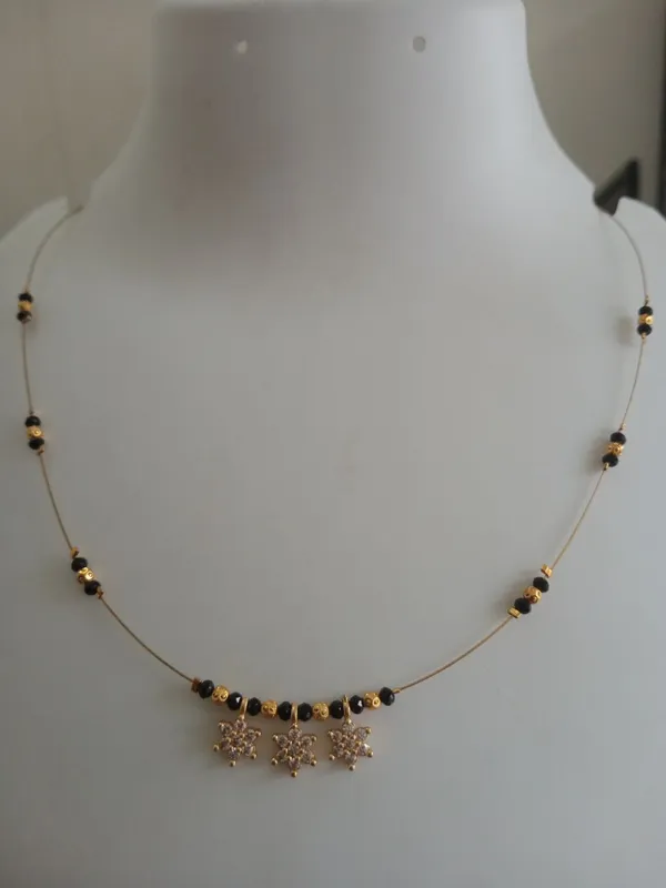 Black_Gold-Tone_Beaded_Mangalsutra_Necklace_for_Women
