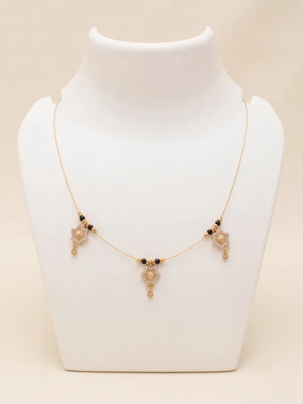 Gold_Tone_Beaded_Floral_Pendant_Necklace_for_Women