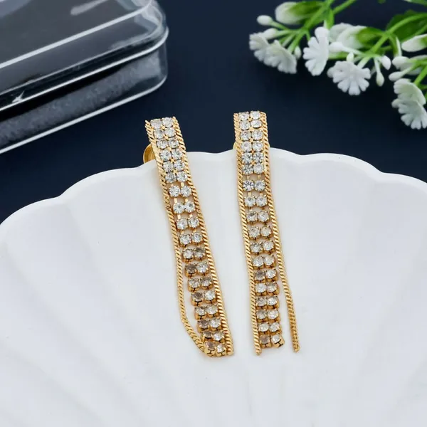 Gold_Tone_Crystal_Studded_Long_Earrings_for_Women