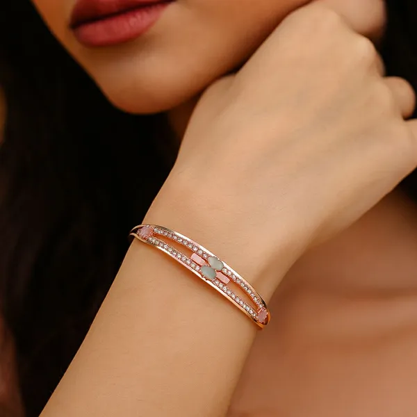 Rose_Gold_Embellished_Bangle_Bracelet_for_Women