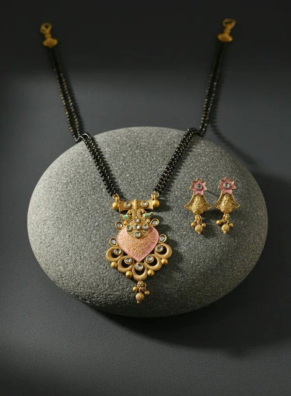 Gold_Tone_Beaded_Mangalsutra_Necklace_Set_for_Women