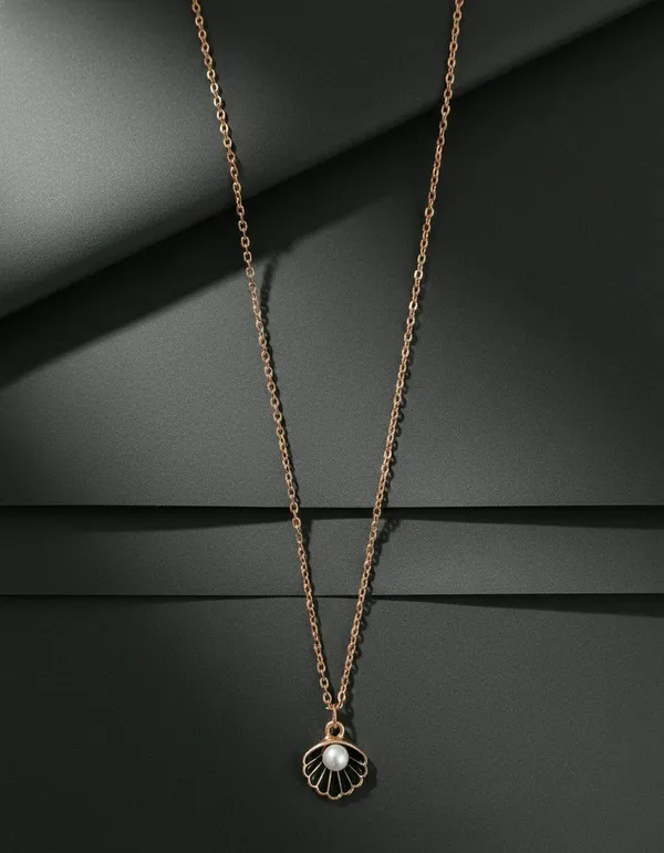 Gold_Tone_Pearl_Shell_Pendant_Necklace_for_Women