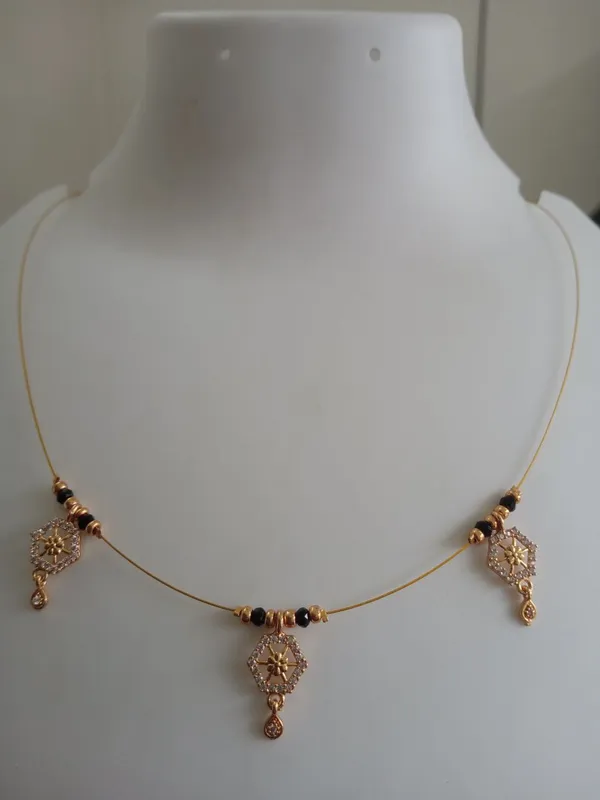 Gold_Tone_Beaded_Pendant_Necklace_for_Women