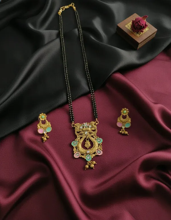 Gold_Tone_Multicolor_Stone_Mangalsutra_Set_for_Women