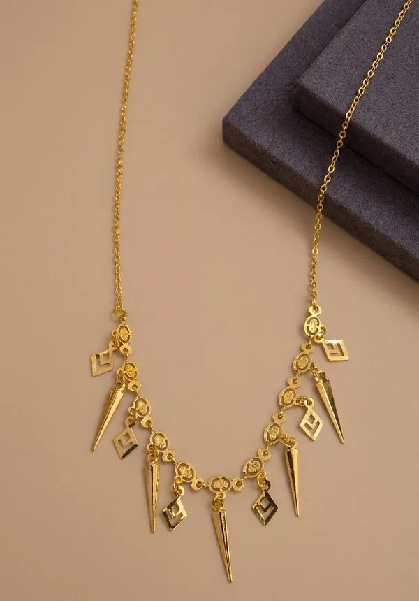 Gold_Tone_Geometric_Charm_Statement_Necklace_for_Women
