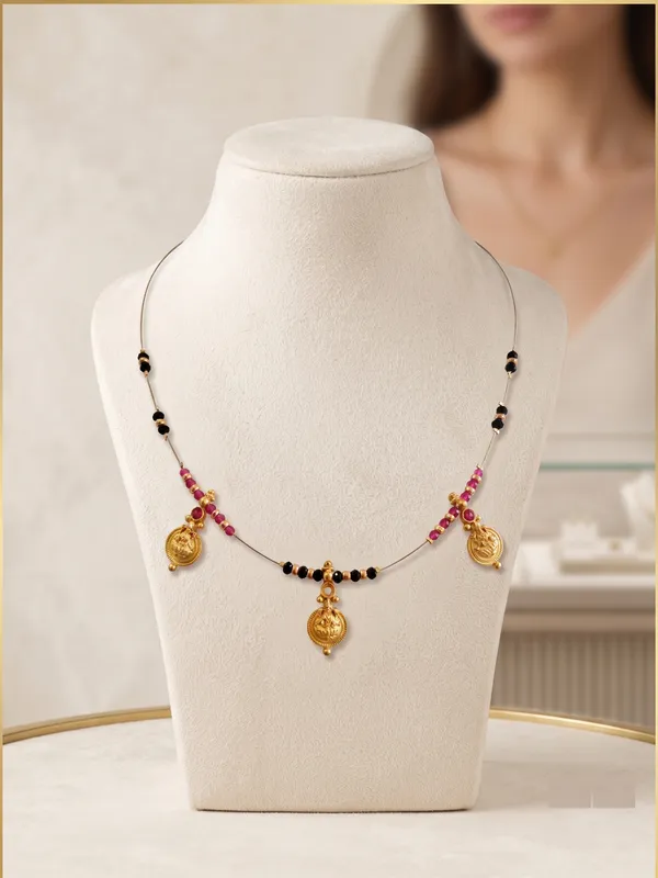 Black_Beaded_Gold_Tone_Mangalsutra_Necklace_for_Women