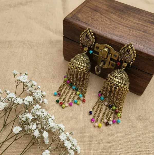 Gold-Tone_Beaded_Jhumka_Earrings_for_Women