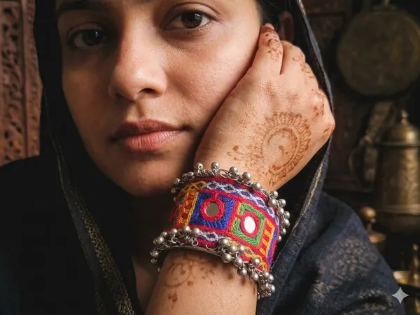 Multicolor_Embroidered_Bell_Bangle_For_Women