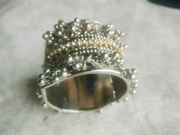 Silver_Tone_Embellished_Kada_Bracelet_For_Women