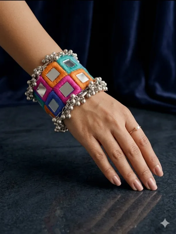 Multicolor_Stainless_Steel_Bracelet_Foe_Women
