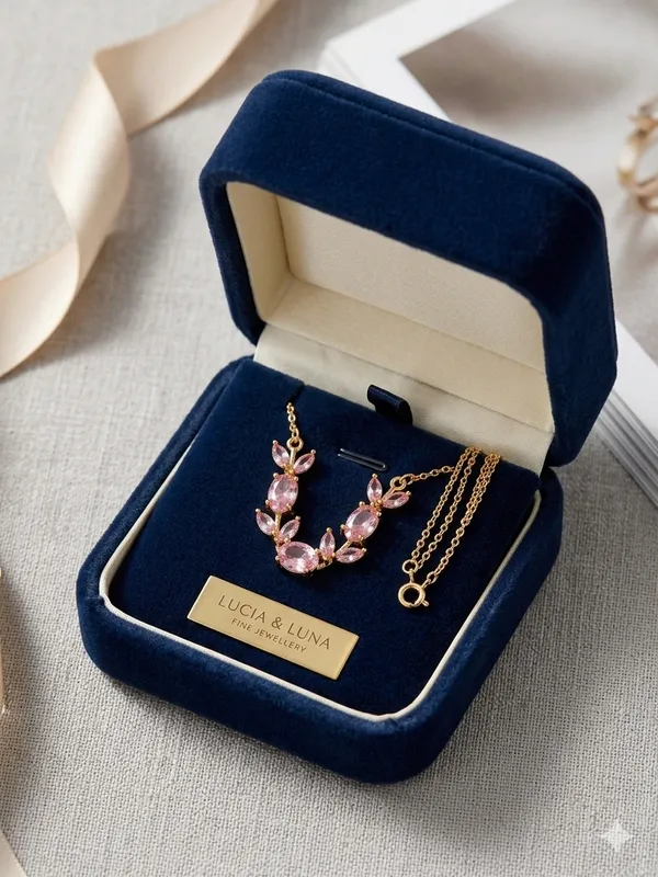 Gold_Tone_Stainless_Steel_Pendant_Necklace_For_Women