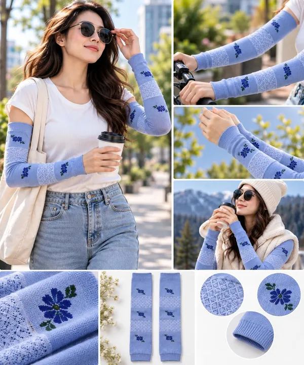 Womens_Knitted_Arm_Warmers