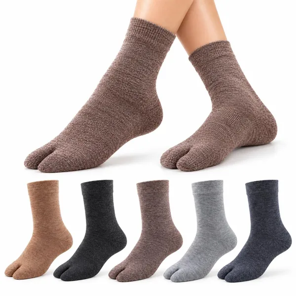 Womens_Woolen_Thermal_Thumb_Socks