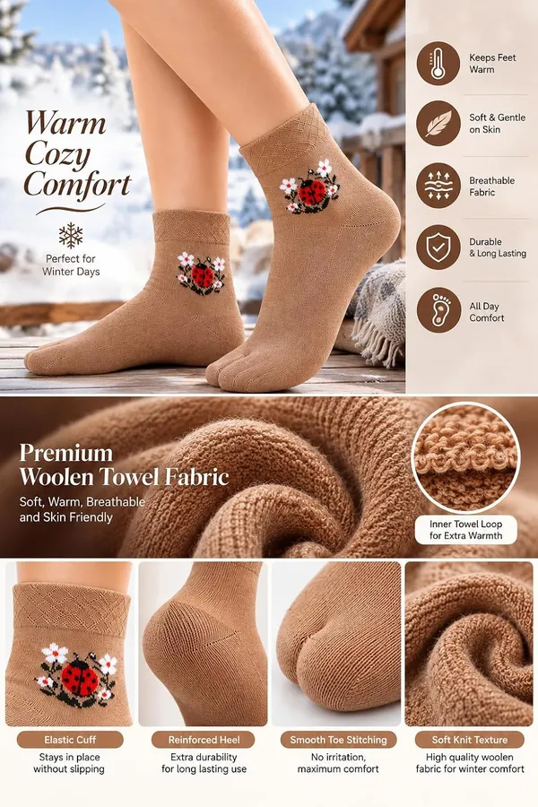 Womens_Woolen_Ankle_Socks