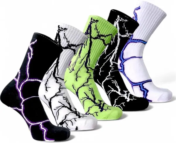 Men_&_Women_Printed_Mid-Calf/Crew_(Pack_Of_5)