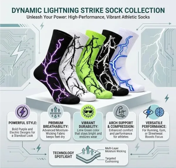 Men_&_Women_Printed_Mid-Calf/Crew_(Pack_Of_5)