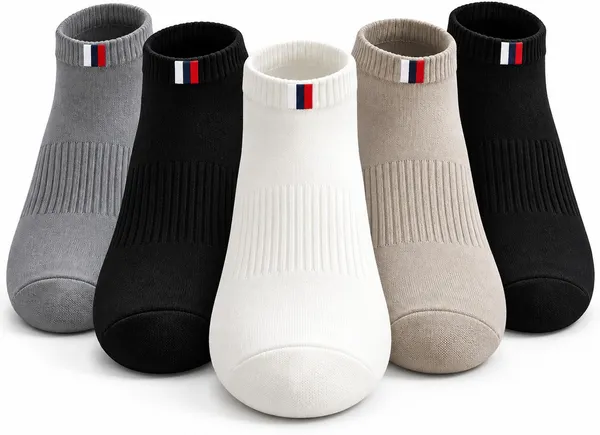 Orrivo_Men_&_Women_Solid_Ankle_Length_(Pack_Of_5)