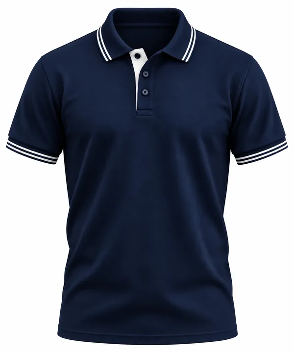 Navy_Blue_Plains_Polo_T_Shirt