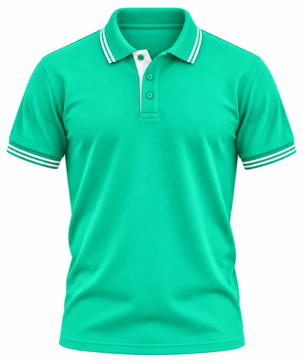 Electric_Green_Plains_Polo_T_Shirt