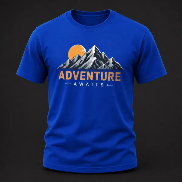 Royal_Blue_Adventure_Awaits_Crew_Neck_T_Shirt