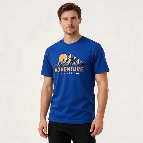 Royal_Blue_Adventure_Awaits_Crew_Neck_T_Shirt