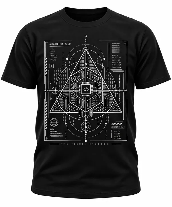 Black_Algorithm_Crew_Neck_T_Shirt