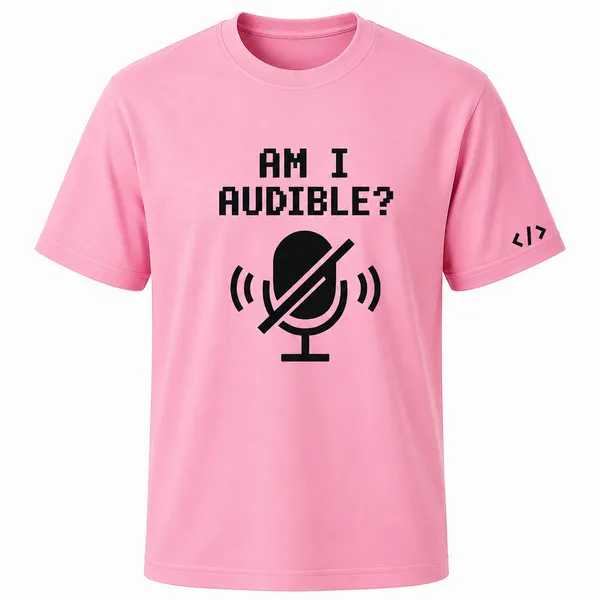 Pink_Am_I_Audible_Crew_Neck_T_Shirt