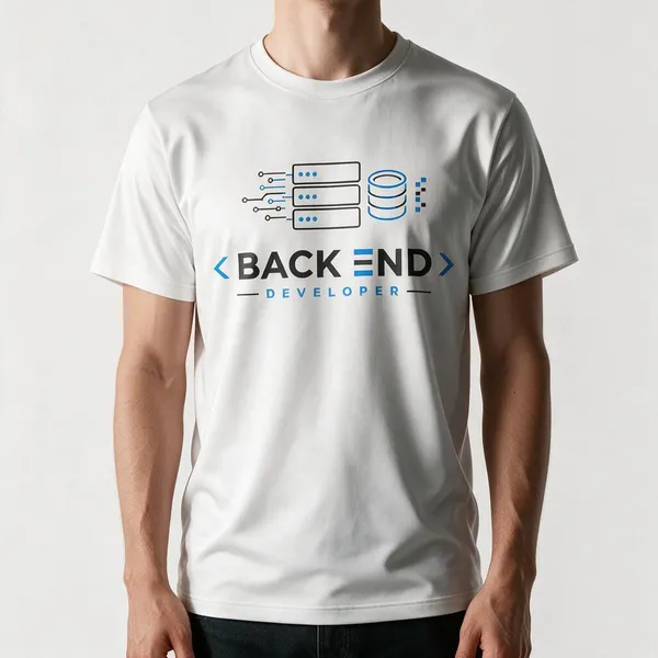 White_Backend_Crew_Neck_T_Shirt