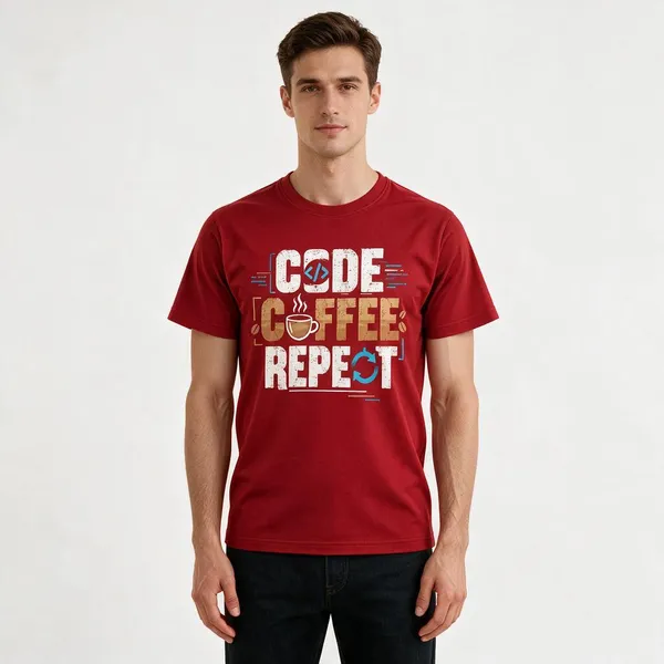 Red_Code_Coffee_Repeat_Crew_Neck_T_Shirt
