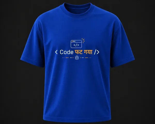 Royal_Blue_Code_Phat_Gaya_Crew_Neck_T_Shirt