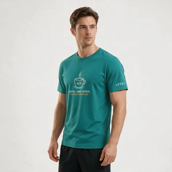 Aqua_Coffee_Code_Repeat_Crew_Neck_T_Shirt