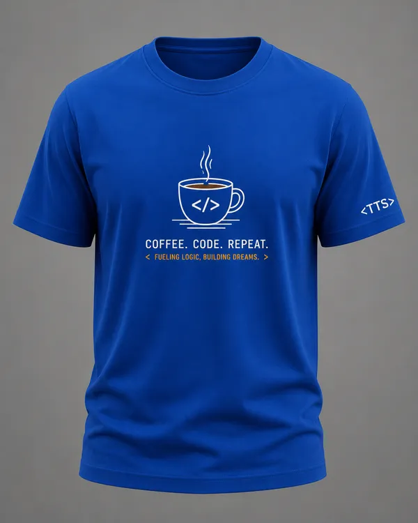 Royal_Blue_Coffee_Code_Repeat_Crew_Neck_T_Shirt