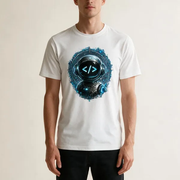 White_Copilot_Crew_Neck_T_Shirt