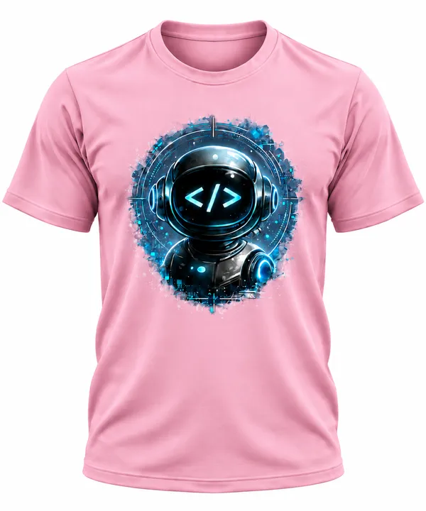 Pink_Copilot_Crew_Neck_T_Shirt