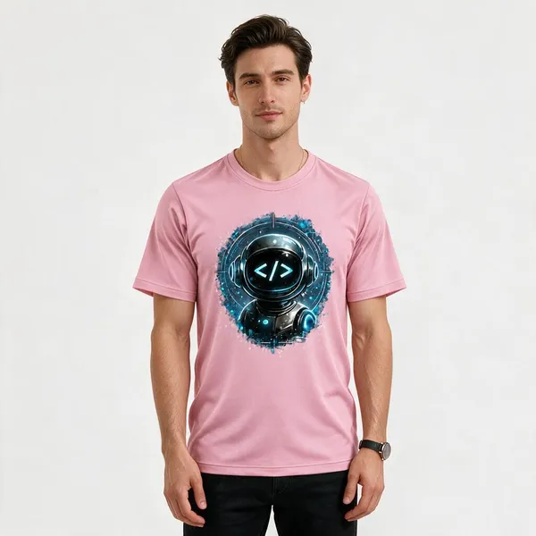 Pink_Copilot_Crew_Neck_T_Shirt