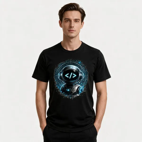 Black_Copilot_Crew_Neck_T_Shirt