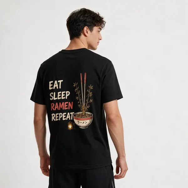 Black_Eat_Sleep_Ramen_Repeat_Crew_Neck_T_Shirt