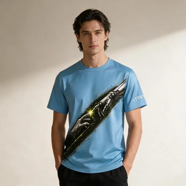 Sky_Blue_Electrified_Crew_Neck_T_Shirt