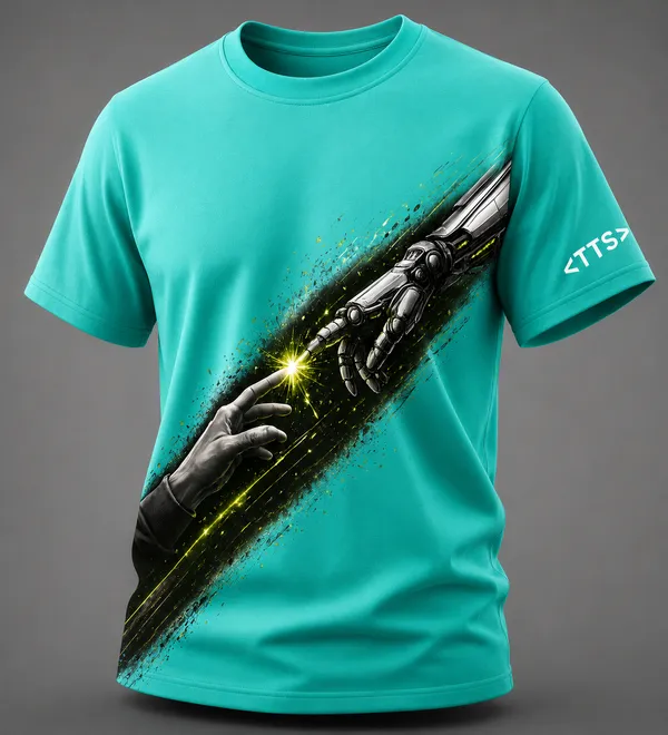 Aqua_Electrified_Crew_Neck_T_Shirt