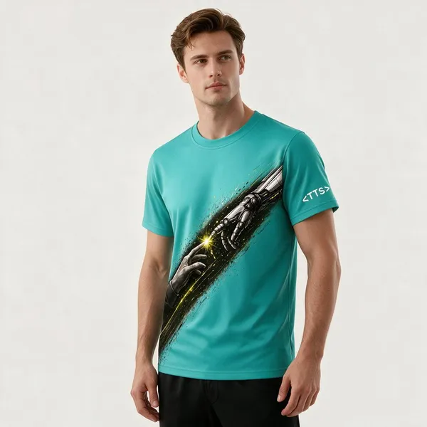 Aqua_Electrified_Crew_Neck_T_Shirt