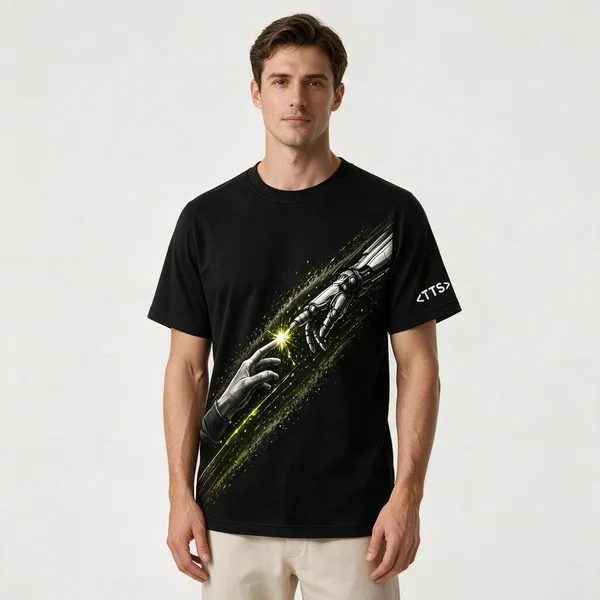 Black_Electrified_Crew_Neck_T_Shirt