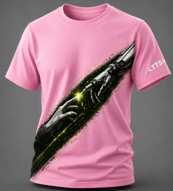 Pink_Electrified_Crew_Neck_T_Shirt